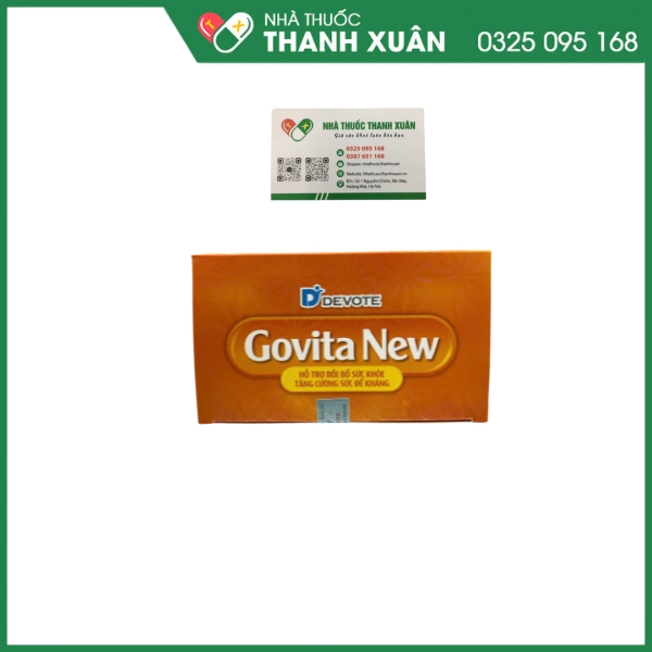 Govita New - Bổ sung vitamin và các khoáng chất cần thiết cho cơ thể